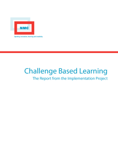 2011 NMC report - Challenge Based Learning