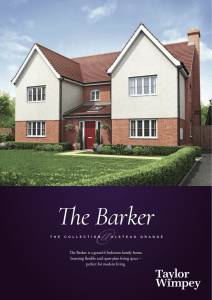 The Barker is a grand 6 bedroom family home, boasting flexible and