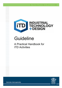 ITD Guidelines – A Practical Handbook for ITD Staff