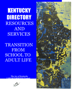 Kentucky Directory of Transition Services
