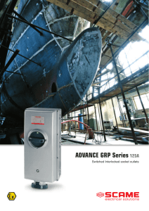 ADVANCE GRP Series 125A