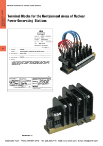 Weidmuller SAK Series TS 32 / EP Modular Terminal Blocks for