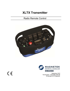 Engineered XLTX Transmitter #178-01598-1000