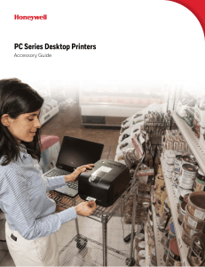PC Series Desktop Printers Accessory Guide