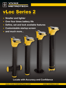 vLoc 9800 Brochure - Vivax