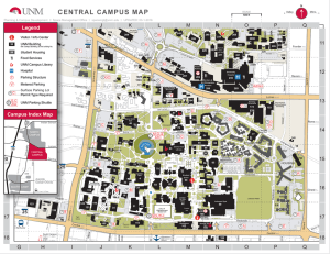 central campus map - Physical Plant Department