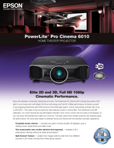 PowerLite® Pro Cinema 6010