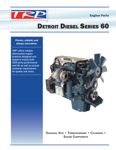 Engine Parts Detroit S-60 Catalog – pdf