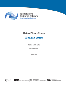 LNG and Climate Change: The Global Context