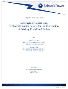 Leveraging Natural Gas: Technical Considerations