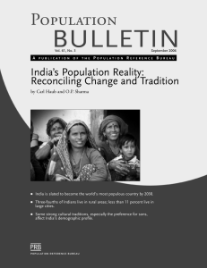 India`s Population Reality - Population Reference Bureau