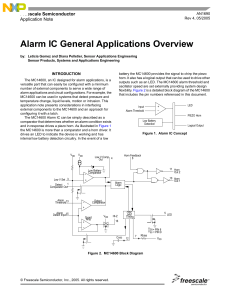 AN1690, Alarm IC General Applications Overview