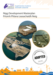 Nigg development masterplan