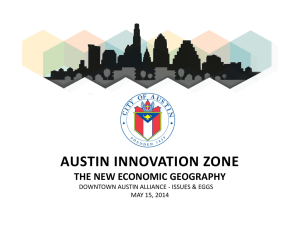 AUSTIN INNOVATION ZONE - Downtown Austin