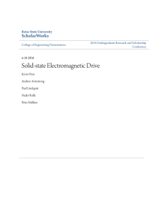 Solid-state Electromagnetic Drive