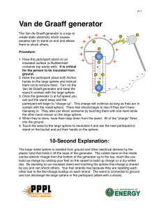 Van de Graaff generator