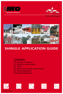 IKO Shingle Application Guide 2006