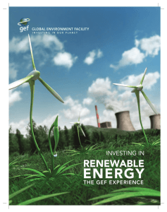 ENERGY - Global Environment Facility