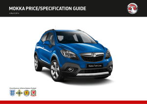 mokka price/specification guide