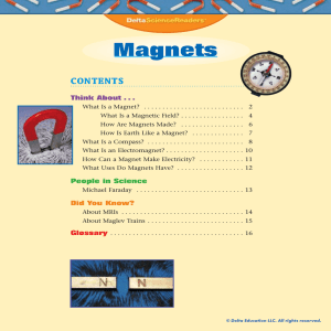 Magnets - Delta Education