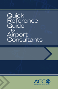 Quick Reference Guide - Airport Consultants Council