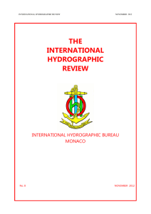 THE INTERNATIONAL HYDROGRAPHIC REVIEW