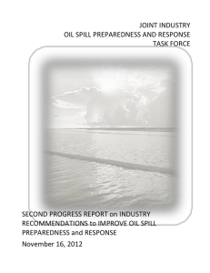 Joint Industry Oil Spill Preparedness and Response Tasks Force