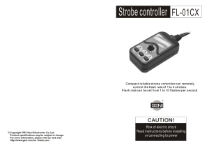 Strobe controller FL-01CX