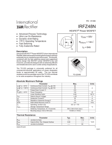 IRFZ48N - Robofun