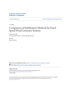 Comparison of Stabilization Methods for Fixed