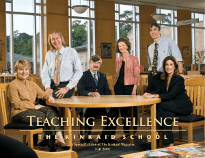 Teaching Excellence - The Kinkaid School