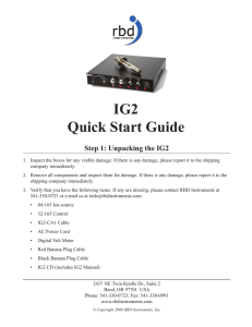 Quick Start Guide