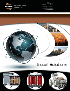 HPS Global Solutions Brochure HPS Global Solutions document is