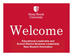 Educational Leadership and School District Business Leadership