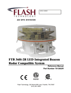 FTB 360i-2R LED Integrated Beacon Radar Compatible System
