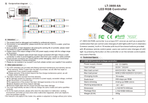 LT-3800-6A LED RGB Controller