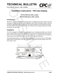 Td3 Installation Instructions