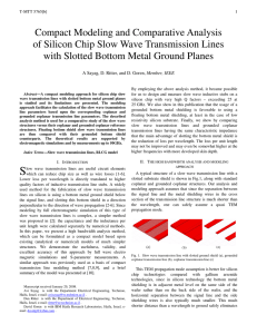 Compact Modeling and Comparative Analysis of Silicon Chip Slow