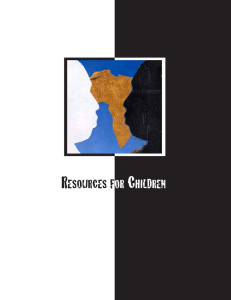 Part 5 Resources for Children - Canadian Council of Churches