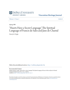 "Hearts Have a Secret Language":The Spiritual