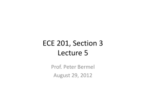 (Microsoft PowerPoint - ECE 201 \226 Lecture 5)