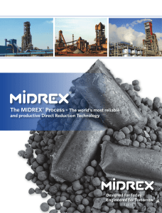 The MIDREX® Process -The world`s most reliable and productive