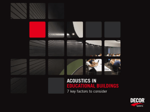 EBook `Acoustics in Educational Buildings`