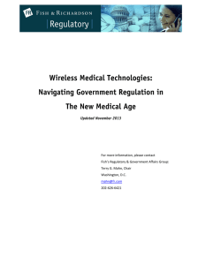 Wireless Medical Devices Regulations