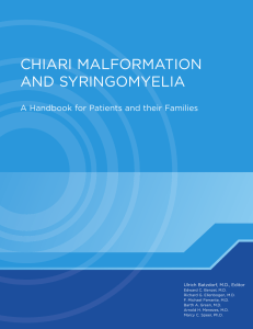 chiari malformation and syringomyelia