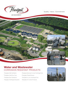 Water and Wastewater Corrosion Resistant Products