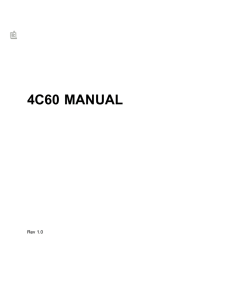 4C60 MANUAL