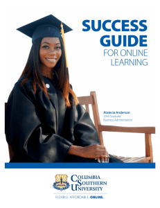Success Guide - Columbia Southern University