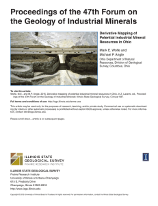 Proceedings of the 47th Forum on the Geology of Industrial Minerals