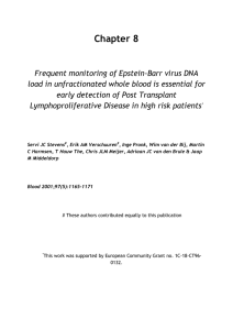 Epstein-Barr Virus and Cytomegalovirus